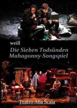 Die Sieben Todsünden  /  Mahagonny-Songspiel – Teatro Alla Scala poster