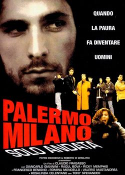 Palermo-Milano solo andata poster