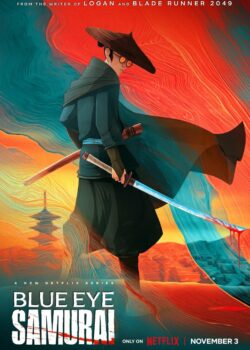 Blue Eye Samurai poster